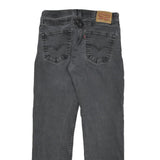 LEVI'S 514 Slim Mens Jeans Black Slim Straight Denim Medium W29 L30