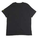 PUMA Mens Black & Yellow Graphic T-Shirt XL Short Sleeve Crew Neck Cotton