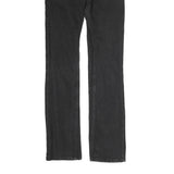 LEVI'S 511 Womens Jeans Black Slim Skinny Denim Medium W27 L27 Zip Closure