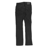 LEVI'S 511 Womens Jeans Black Slim Skinny Denim Medium W27 L27 Zip Closure