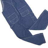 UFA Mens Blue Denim Dungarees Regular Fit Cotton Blend L W40 L31 Workwear