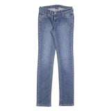 LEVI'S Womens Jeans Blue Slim Skinny Denim Light W26 L30 Classic Comfort Stretch