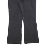 DICKIES Womens Cotton Blend Black Slim Straight Trousers W36 L32 Comfortable Fit