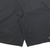 DICKIES Mens Black Casual Shorts XL W38 Workwear Cotton Blend Durable