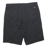 DICKIES Mens Black Casual Shorts XL W38 Workwear Cotton Blend Durable