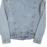 LEVI'S Mens Blue Denim Jacket M Cotton Button Closure Classic Fit Casual