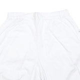 AMI Womens White Casual Cotton Blend Shorts M W30 Pocketed Zip Fly