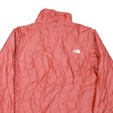 THE NORTH FACE Womens Red Slim Zip Up Polyester Blend Jacket XL Lightweight