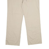 DICKIES Mens Cotton Blend Beige Regular Drawstring Trousers W40 L32 Casual