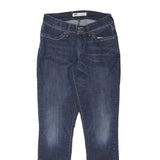 LEVI'S Womens Slim Blue Denim Jeans W26 L30 Classic Cotton Blend Zip
