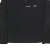 THE NORTH FACE Womens Black Plain Pullover Crew Neck Basic Knit Jumper L