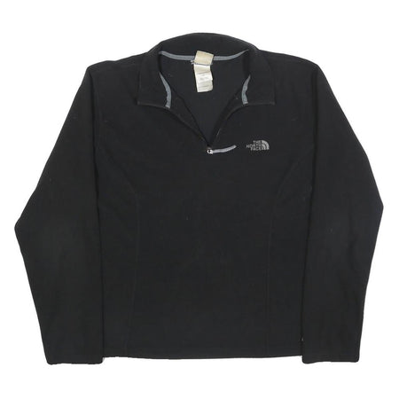 THE NORTH FACE Womens Black Plain Pullover Crew Neck Basic Knit Jumper L