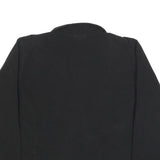 THE NORTH FACE Womens Black Plain Pullover Crew Neck Basic Knit Jumper L