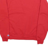 CHAMPION Mens Red Holy Names Highschool Crew Neck M Sweatshirt Cotton Blend