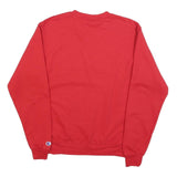 CHAMPION Mens Red Holy Names Highschool Crew Neck M Sweatshirt Cotton Blend