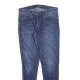 GUESS Womens Slim Blue Denim Cotton Blend Jeans W30 L28 Ultra Skinny Stylish