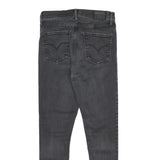 LEVI'S 720 High Rise Super Skinny Big E Womens Jeans Black Slim Skinny Denim