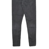 LEVI'S 720 High Rise Super Skinny Big E Womens Jeans Black Slim Skinny Denim