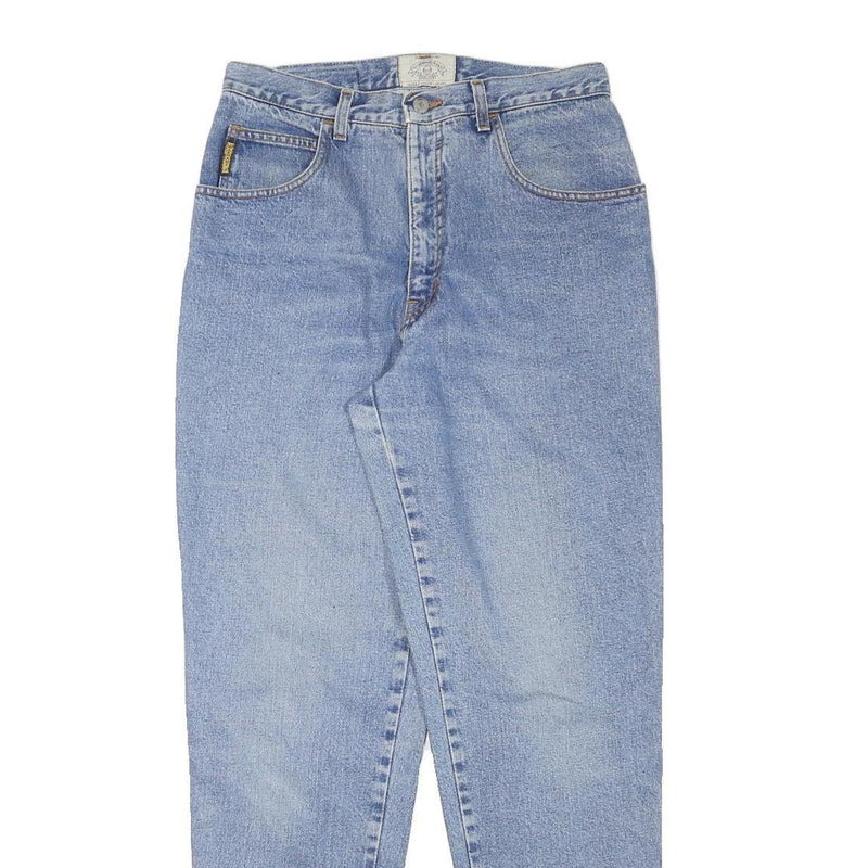 ARMANI JEANS Womens Relaxed Light Denim Jeans W28 L31 Classic Cotton Blend Zip