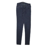 LEVI'S Womens Slim Fit 535 Slim Jeans Denim Dark W25 L28 Stretch Zip Fly