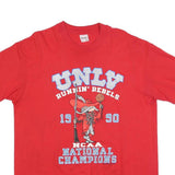 STEDMAN Mens Red UNLV Runnin Rebels 1990 NCAA National Champions Graphic T-Shirt