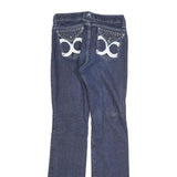 Womens Regular Fit Blue Denim Jeans W30 L34 Zip Closure Cotton Blend Stylish