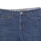 CALVIN KLEIN JEANS Womens Denim Blue Casual Shorts M W32 Raw Hem