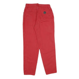 MOSCHINO Womens Classic Red Jeans Denim W28 L31 Stylish Comfortable Casual