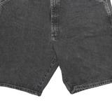 WRANGLER Mens Shorts Black Casual Regular XL W36 Cotton Blend