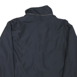 KAPPA Mens Black Reversible Zip Jacket S Synthetic Plain Lightweight Sportswear