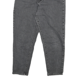 LEVI'S Womens Jeans Grey Relaxed High Waisted Taper Denim Raw W31 L27 Stylish