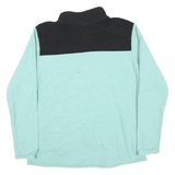 THE NORTH FACE Womens Black & Green Pullover Plain Crew Neck Basic Knit XL