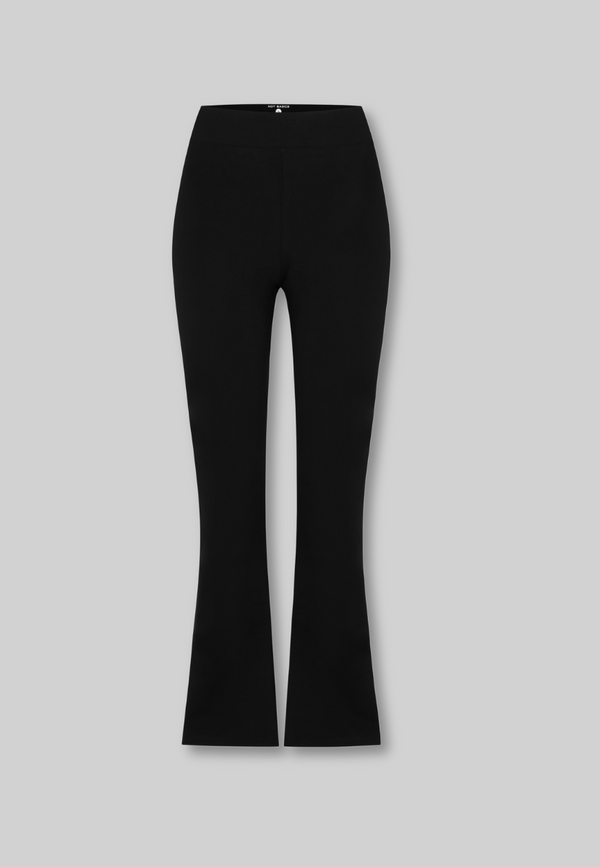 ORGANIC COTTON FLARED LEGGINGS