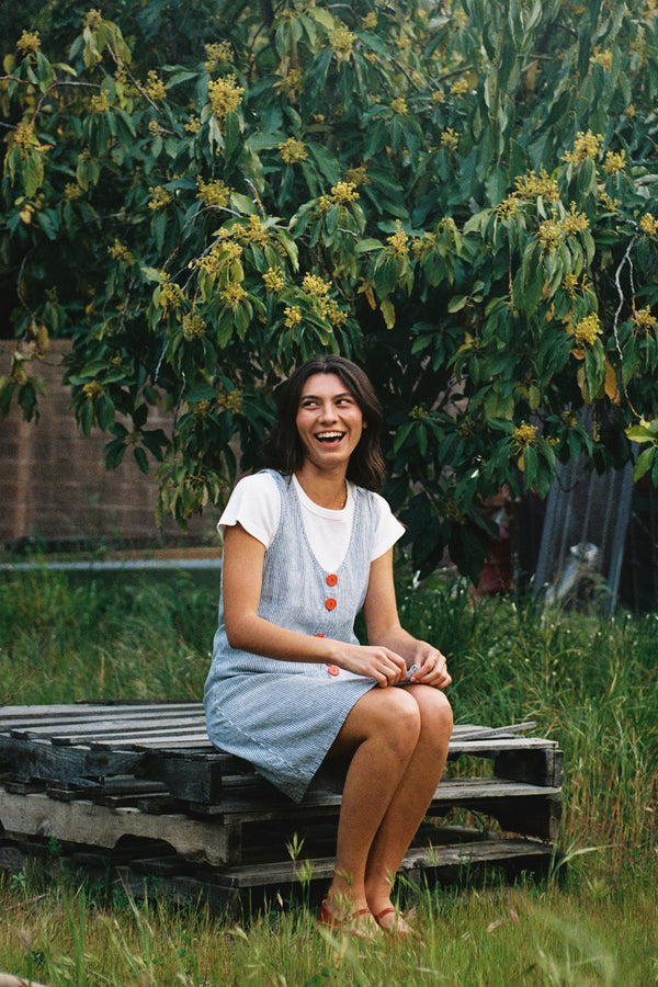 Washed Linen Dress