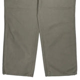 Carhartt Double Knee Carpenter Pants - 34W 32L Gray Cotton