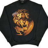 Bengals Unbranded Graphic Sweatshirt - Large Black Cotton