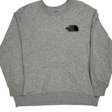 The North Face Sweatshirt - XL Grey Cotton Blend