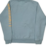 Carhartt Spellout Sweatshirt - Medium Blue Cotton