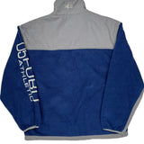 Fubu Spellout Fleece Jacket - XL Blue Polyester
