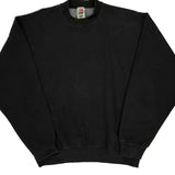 90'S Blank Made In USA Fruit Of The Loom Sweatshirt - XL Black Cotton Blend