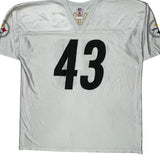 Pittsburgh Steelers Nfl Nfl Football Jersey - 2XL White Polyester