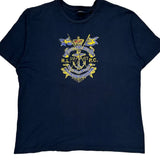 Polo By Ralph Lauren Graphic T-Shirt - XL Navy Cotton