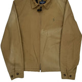 Polo By Ralph Lauren Harrington Jacket - Small Khaki Cotton