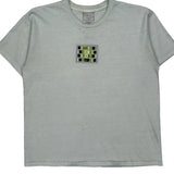 Just Do It Nike T-Shirt - Large Grey Cotton