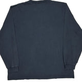 Carhartt Long Sleeve T-Shirt - 2XL Blue Cotton