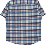 Tommy Hilfiger Checked Short Sleeve Shirt - Medium Red Cotton