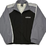 Adidas Jacket - Large Black Polyester