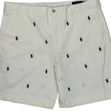 Polo By Ralph Lauren Chino Shorts - 38W 9L White Cotton