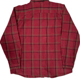 Carhartt Checked Flannel Shirt - XL Red Cotton