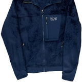 Mountain Hard Wear Fleece Jacket - Medium Navy Polyester